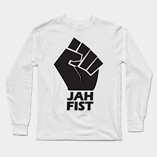 Jah Fist band shirt Long Sleeve T-Shirt